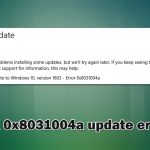 How to fix windows update error 0x8031004a