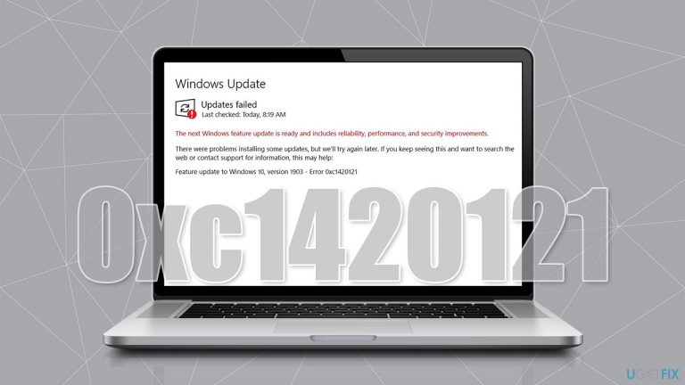 How to fix Windows update error 0xc1420121?