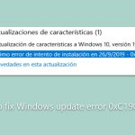 How to fix windows update error 0xc1900109