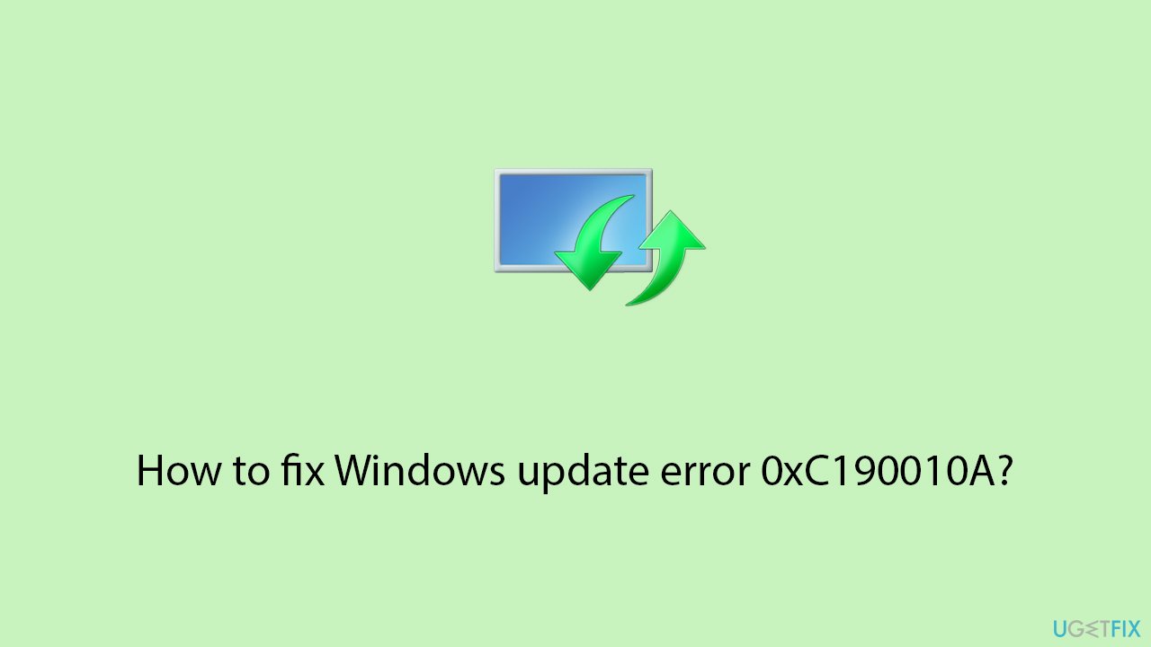 How to fix windows update error 0xc190010a copy How to fix windows update error 0xc190010a copy