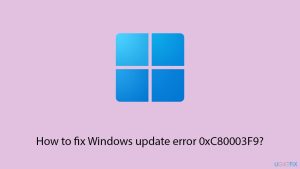 How to fix windows update error 0xc80003f9 copy