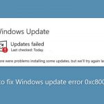 How to fix windows update error 0xc8000444