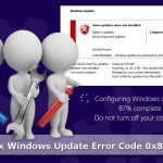 How to fix windows update error code 0x8024402c