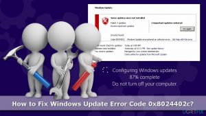 How to fix windows update error code 0x8024402c