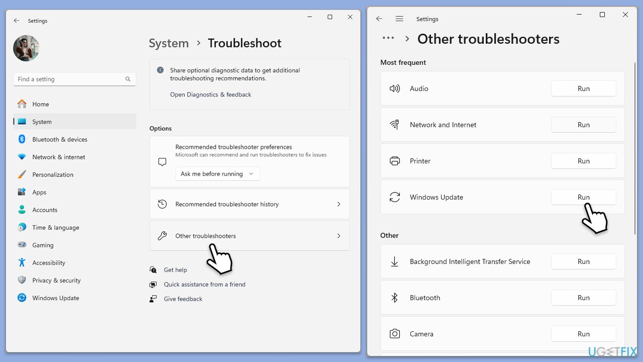 How to fix windows upgrade error 0x80070428 0x3001a run update troubleshooter
