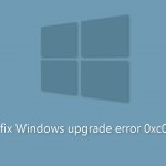 How to fix windows upgrade error 0xc00000f0