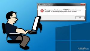 How to fix wininet dll errors
