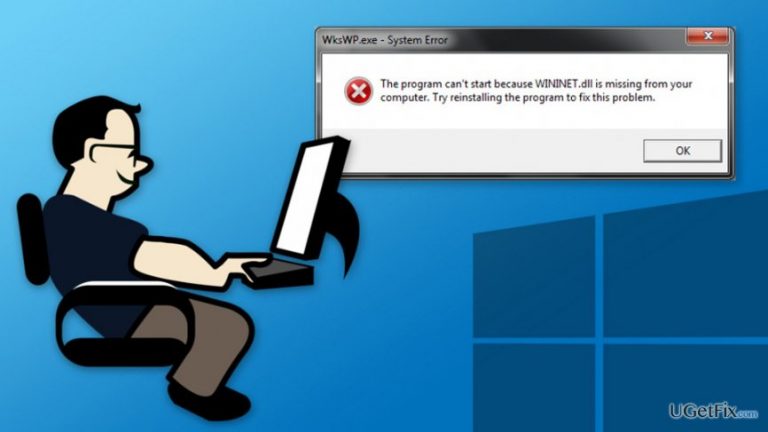How to Fix Wininet.dll Error?