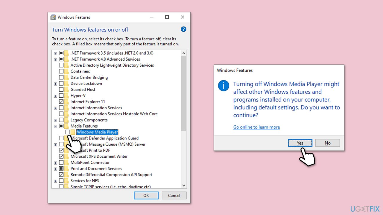 How to fix wmpnetwk exe high cpu and memory usage in windows uninstall media player