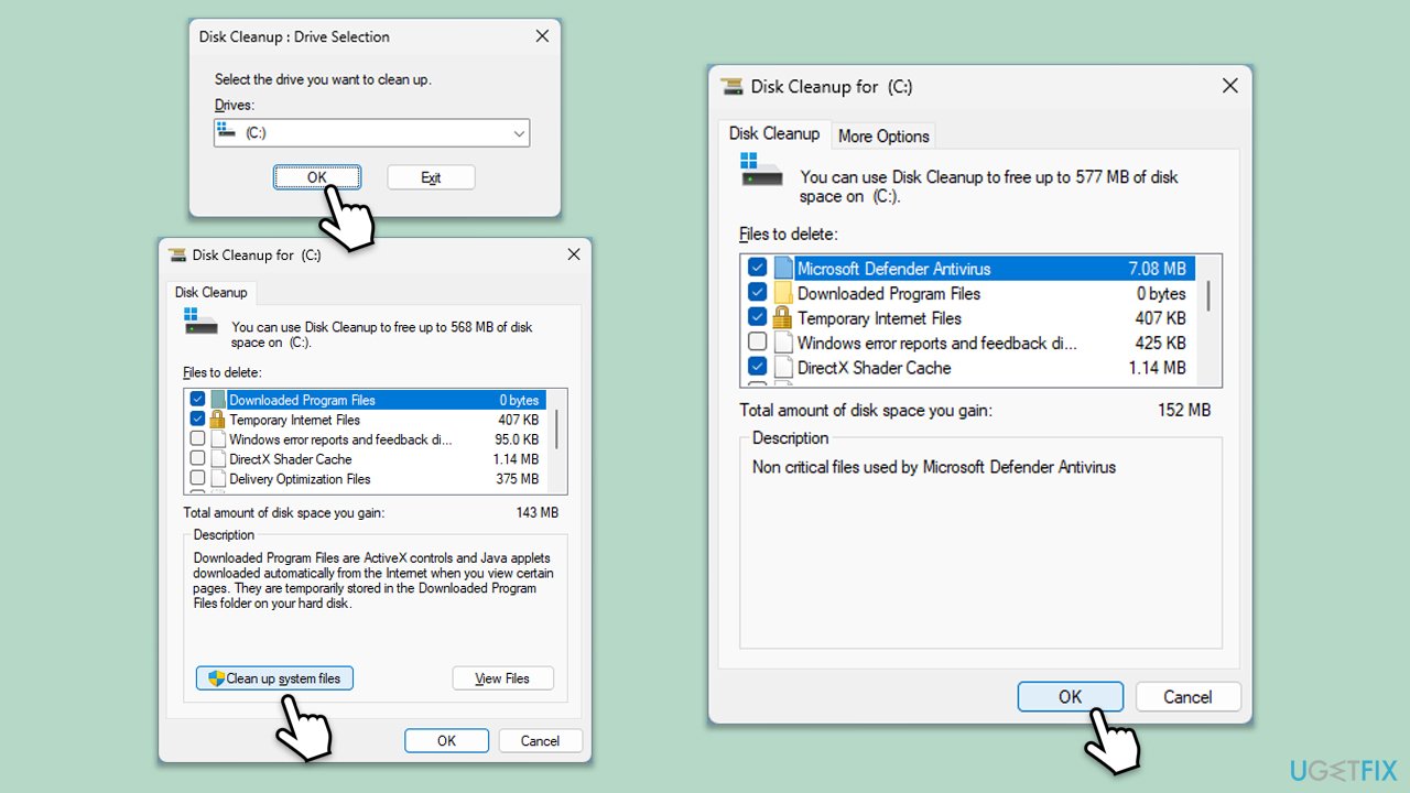 How to fix xbox app error 0x80073cfb in windows disk cleanup