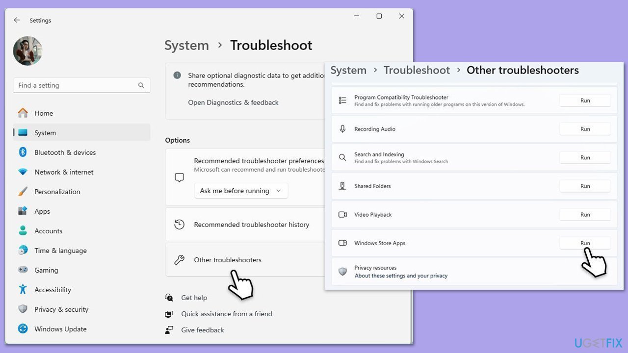 How to fix xbox app error 0x80073d28 in windows run store app troubleshooter How to fix xbox app error 0x80073d28 in windows run store app troubleshooter
