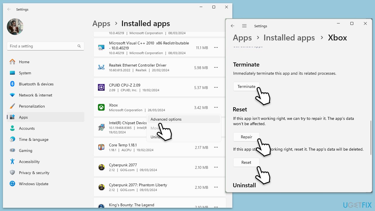 How to fix xbox app error 0x87e0000f in windows repair reset xbox store gaming services copy How to fix xbox app error 0x87e0000f in windows repair reset xbox store gaming services copy