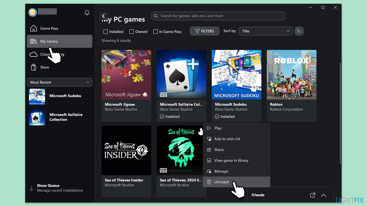 How to fix xbox app error 0x87e50028 when launching games in windows uninstall game copy