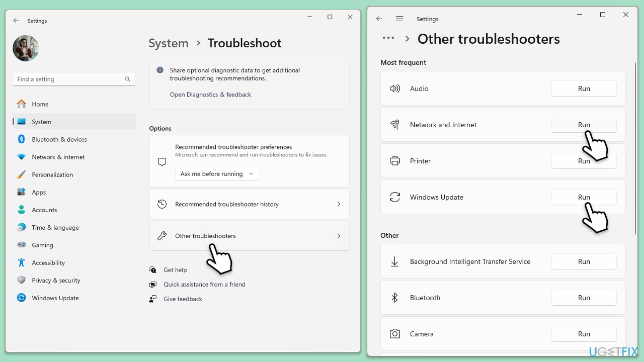 How to fix xbox app error content failed to load in windows run troubleshooters copy