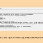 How to fix xbox app xboxpcapp exe crashing on windows