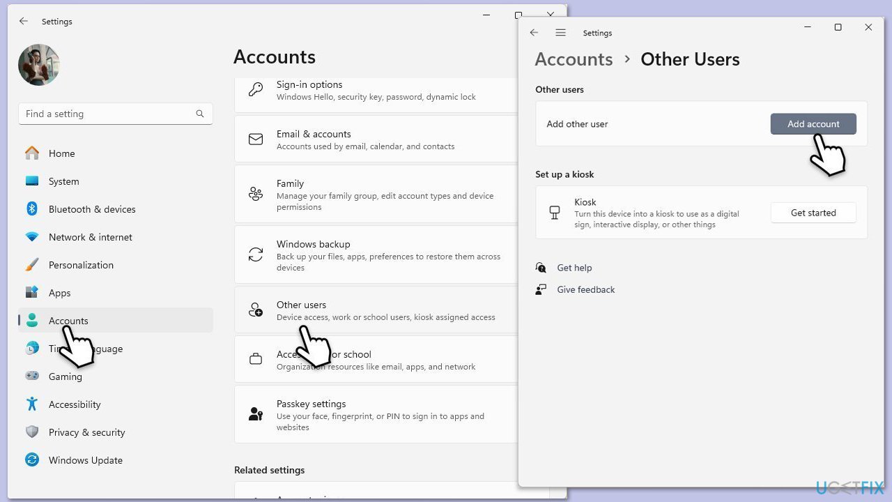 How to fix you cant sign in with this account error in windows create a new user account How to fix you cant sign in with this account error in windows create a new user account