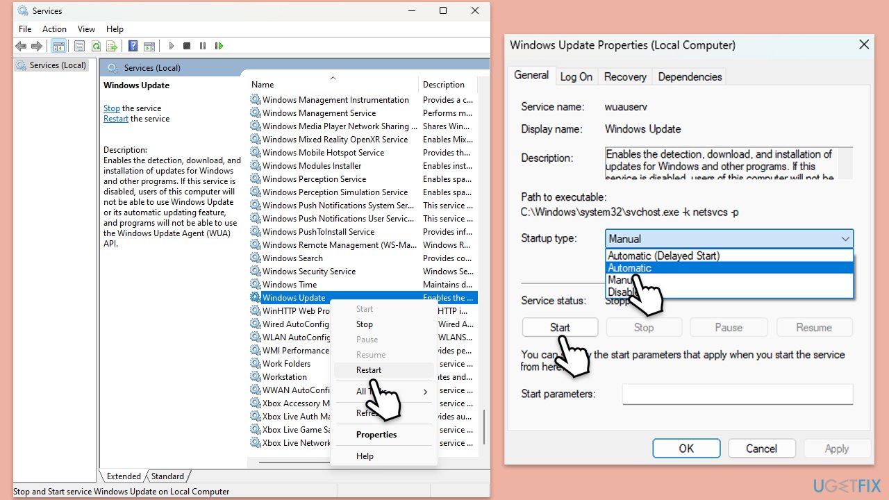 How to fix youre up to date your device is missing important security updates in windows services How to fix youre up to date your device is missing important security updates in windows services
