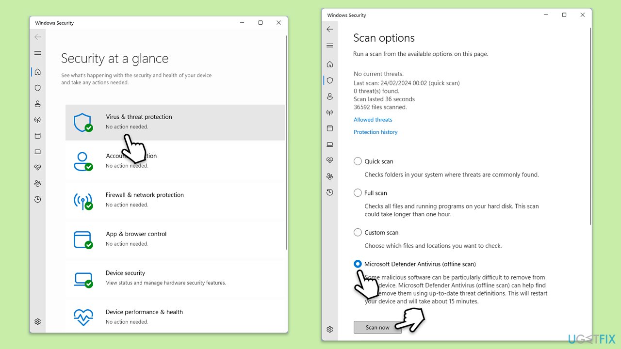 How to fix zlib dll error in windows scan for malware