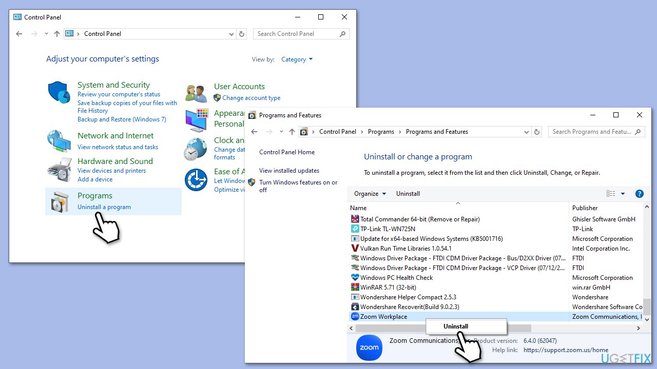 How to fix zoom error code 100006000 in windows reinstall zoom How to fix zoom error code 100006000 in windows reinstall zoom