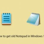 How to get old notepad in windows 11 copy