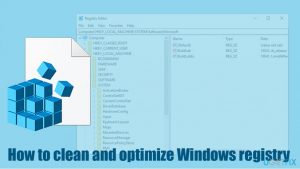 How to optimize and clean windows registry