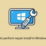 How to perform repair install in windows 11 copy