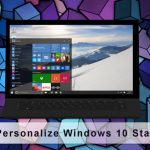 How to personalize windows 10 start menu