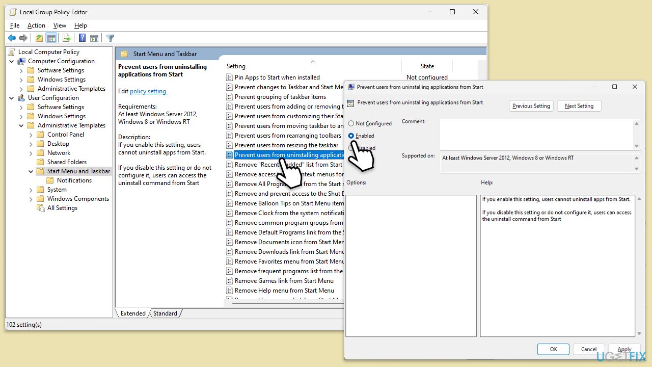 How to prevent others from adding or removing apps on windows use group policy copy How to prevent others from adding or removing apps on windows use group policy copy