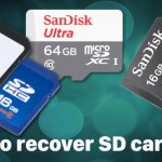 How to recover sd card