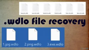How to recover wdlo ransomware files