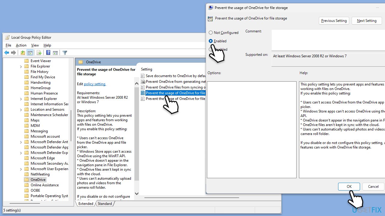 How to remove onedrive icon from file explorer in windows use group policy copy How to remove onedrive icon from file explorer in windows use group policy copy
