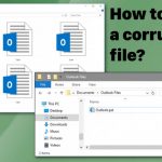 How to repair a corrupt pst file