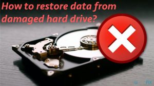 How to restore data from damaged hard drive