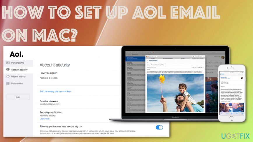 aol email settings for spark for mac