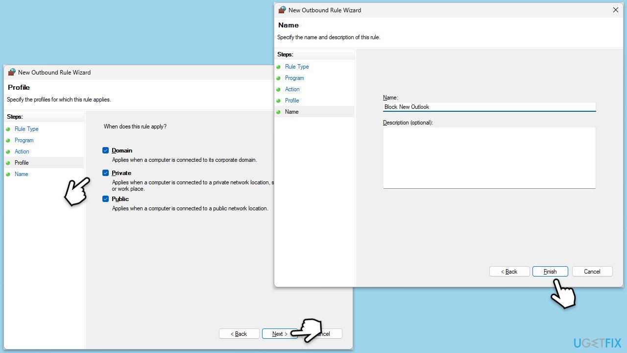 How to stop mail app switching to new outlook in windows block in advanced firewall3 copy How to stop mail app switching to new outlook in windows block in advanced firewall3 copy