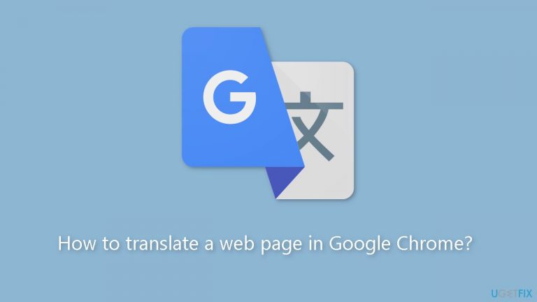 How to translate a web page in Google Chrome?