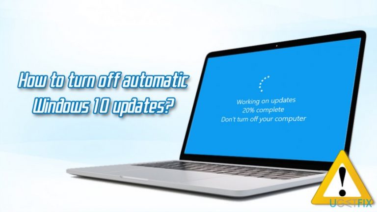 How to turn off automatic Windows 10 updates?