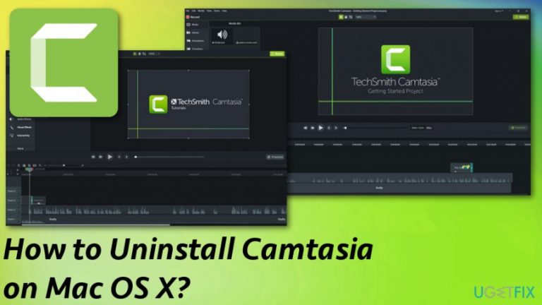 How to Uninstall Camtasia on Mac OS X?