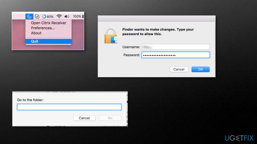 Citrix Receiver uninstallation on Mac