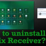 How to uninstall citrix receiver