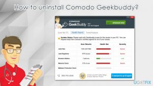 How to uninstall comodo geekbuddy