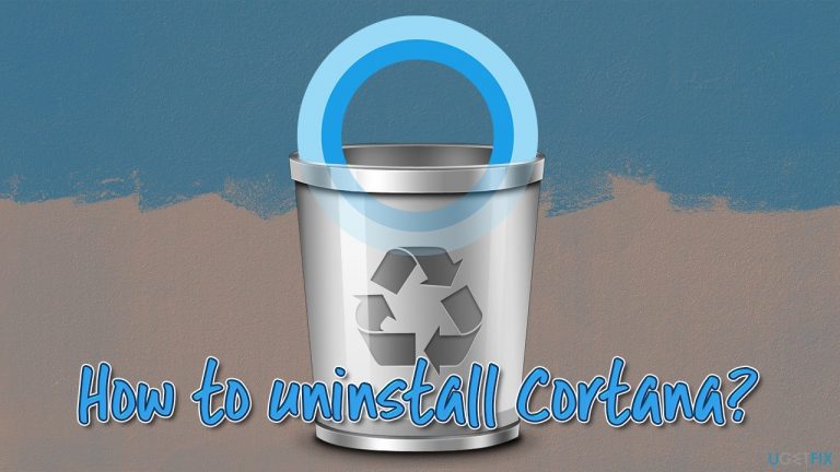 How to uninstall Cortana?