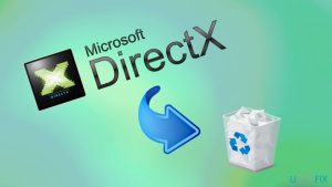 How to uninstall directx