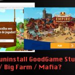 How to uninstall goodgame
