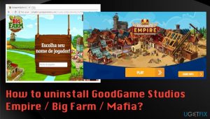 How to uninstall goodgame