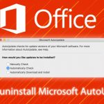 How to uninstall microsoft autoupdate from mac