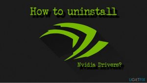 How to uninstall nvidia drivers