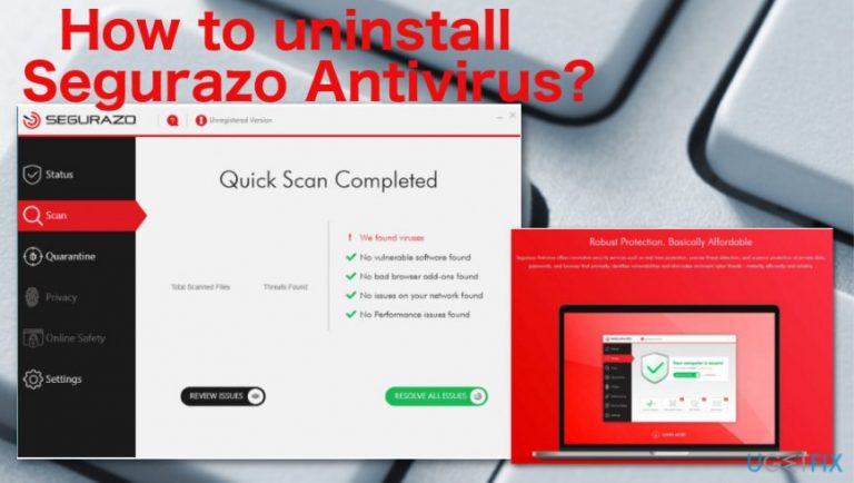 How to uninstall Segurazo Antivirus?