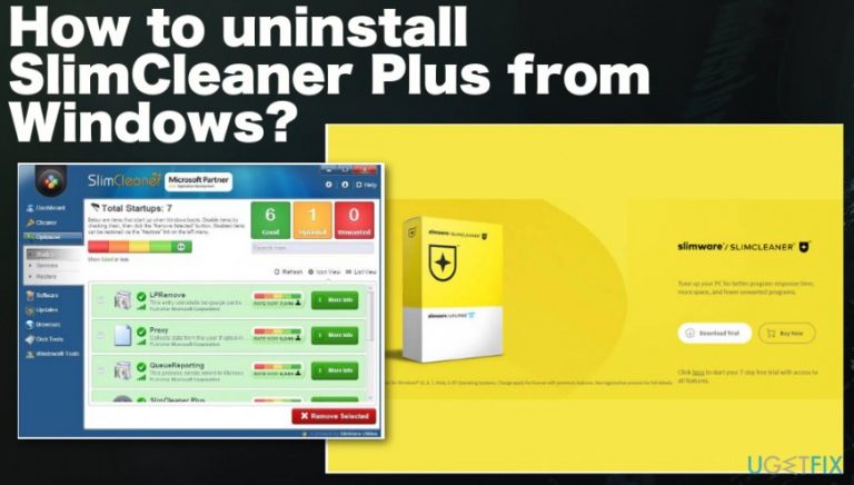 How to uninstall SlimCleaner Plus from Windows OS?