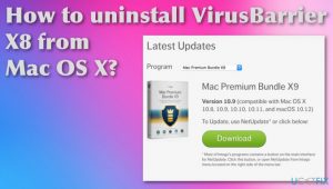 How to uninstall virusbarrier x8 from mac os x